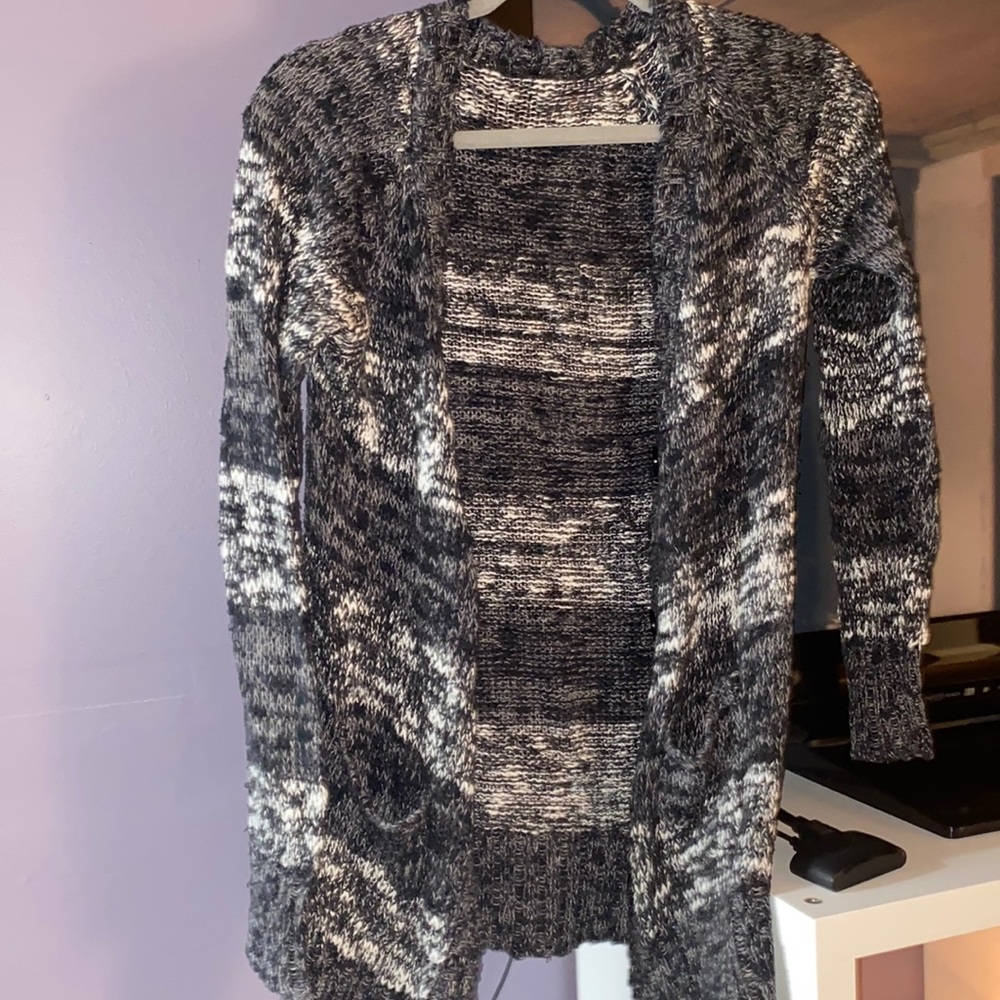 full length cardigan